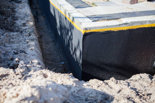 Residential Waterproofing installation at a Orland, IN home by SJ Waterproofing Pros